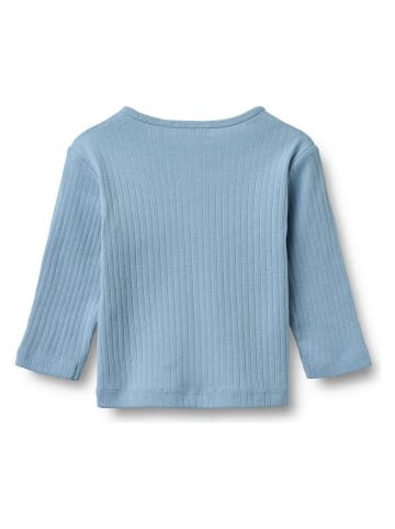 Longsleeve "Morris" lichtblauw