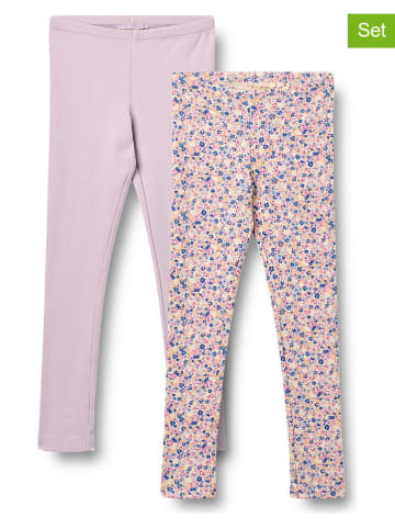 2er-Set: Leggings "Jules" in Lila
