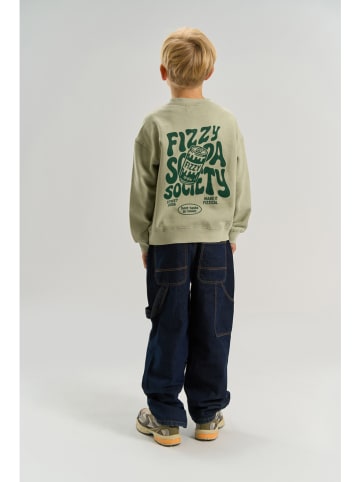 Sweatshirt "Valentino" lichtgroen