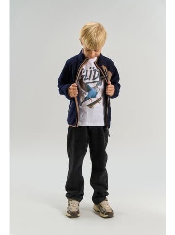 The NEW Teddyplüschjacke "Storm" in Dunkelblau