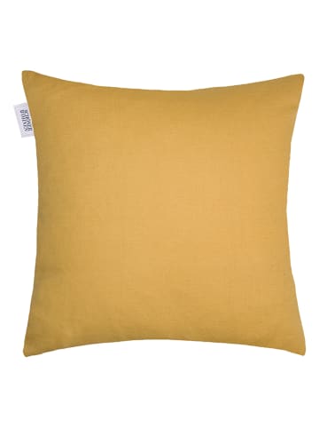 Kissenhülle ''Across'' in Gelb - (L)45 x (B)45 cm