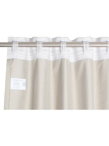 Dekoschal ''Soft'' in Creme - (L)250 x (B)130 cm