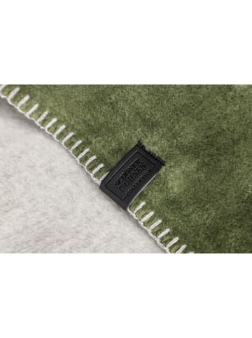Schöner Wohnen Plaid ''Favorit'' in Grün - (L)200 x (B)150 cm