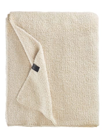Plaid ''Vivid'' in Beige - (L)170 x (B)130 cm