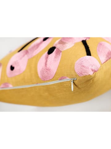Schöner Wohnen Kussenhoes ''Juicy'' oranje/lichtroze - (L)45 x (B)45 cm