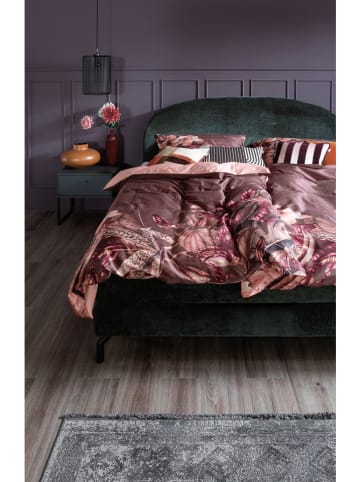 Schöner Wohnen Bettwäsche-Set ''Amalia'' in Braun/ Rosa