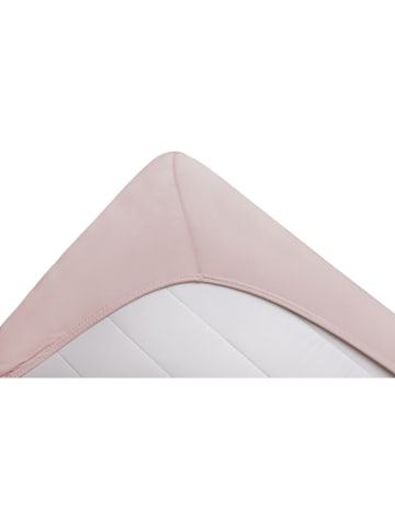 Schöner Wohnen Spannbettlaken ''Flat'' in Rosa