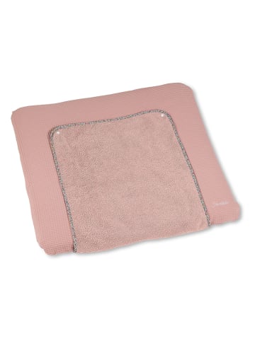 Wickelauflagenbezug "Baylee" in Rosa - (L)80 x (B)90 cm