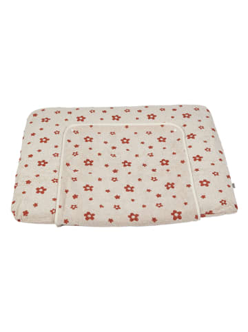 Wickelauflagenbezug "Bauernhof" in Beige - (L)80 x (B)90 cm