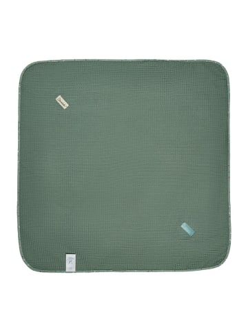 Babydecke "Dino Rexi" in Grün - (L)73 x (B)73 cm