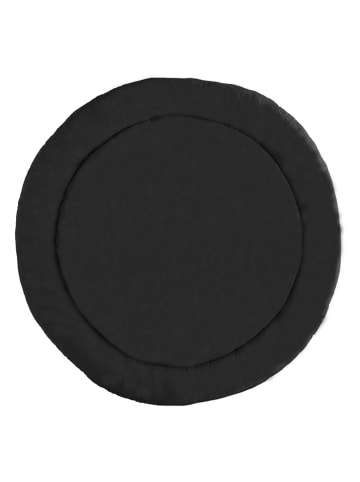 Spieldecke "Elia" in Dunkelblau/ Creme - Ø 100 cm