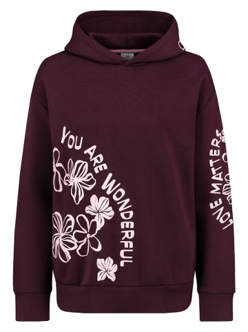 Eight2Nine Hoodie in Bordeaux