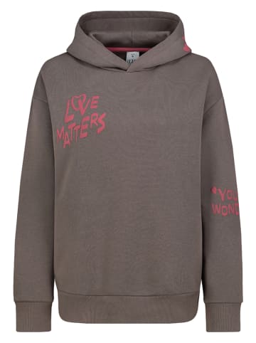 Eight2Nine Hoodie in Braun