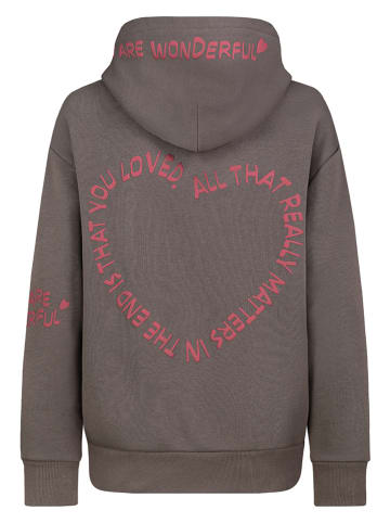 Eight2Nine Hoodie in Braun