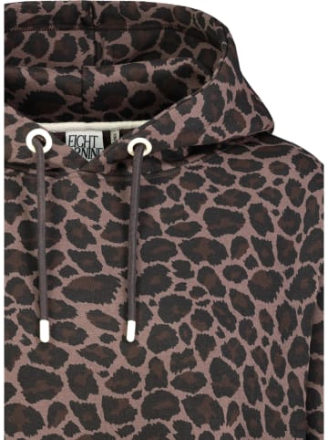 Eight2Nine Hoodie in Braun