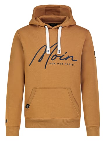 Eight2Nine Hoodie in Hellbraun