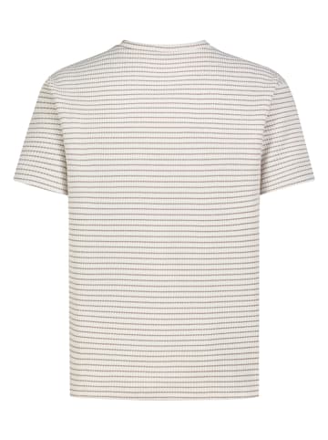 Eight2Nine Shirt in Weiß/ Braun