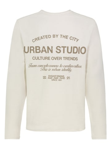 Longsleeve in Weiß
