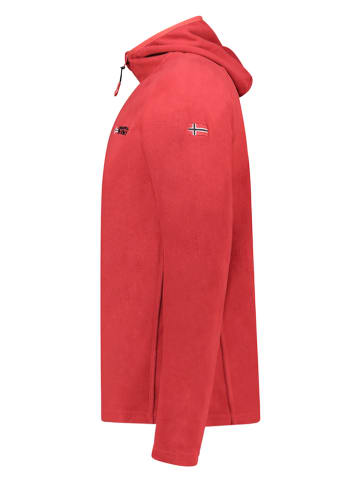 Geographical Norway Kurtka polarowa "Tugood" w kolorze czerwonym