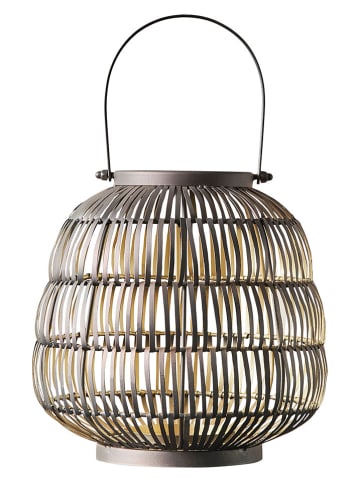 Muubs Lampion "Raito" w kolorze złoto-brązowym - wys. 26 x Ø 26 cm
