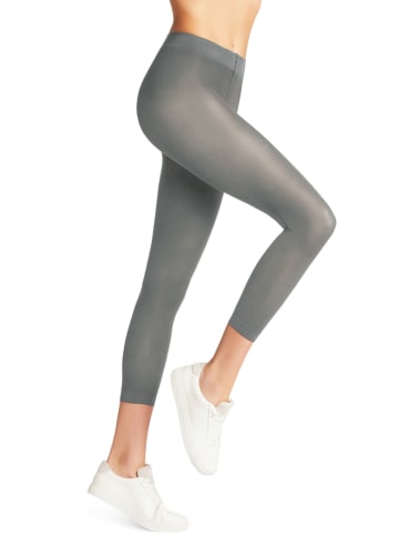 Falke Legginsy "Pure Matt" w kolorze szarym - 50 DEN