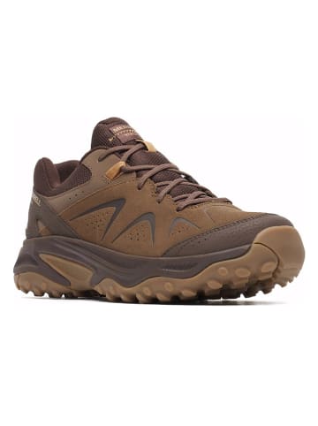 Merrell Leder-Trekkingschuhe "Yokota 3" in Hellbraun