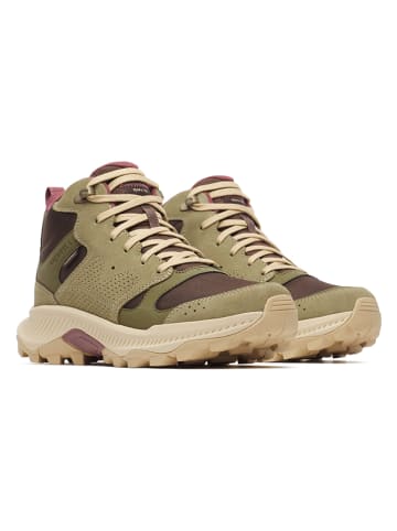 Merrell Leder-Trekkingschuhe "Tempo Sol" in Khaki