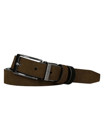 Wojas Leder-Gürtel in Hellbraun