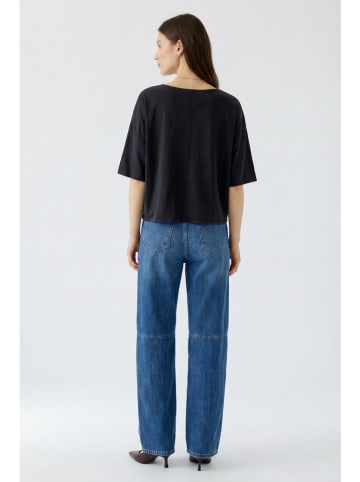 Oui Shirt in Schwarz