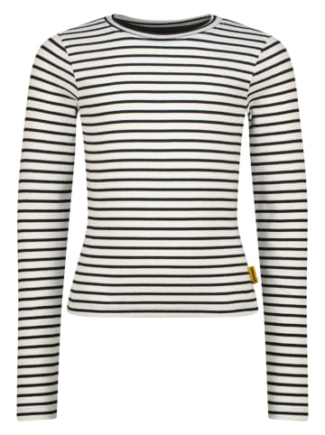 Vingino Longsleeve "Basic" in Creme/ Schwarz