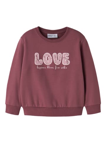 name it Sweatshirt "Oclove" rood