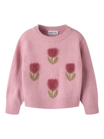 name it Sweter "Olgi" w kolorze jasnoróżowym