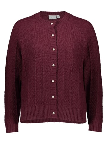 Cardigan "Vituli" in Bordeaux
