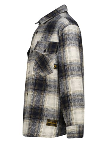 Vingino Hemd "Loko" in Beige/ Schwarz