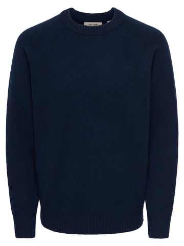 ONLY & SONS Pullover "Sejnar" in Dunkelblau