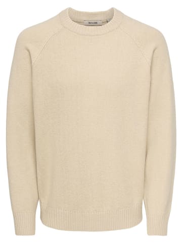 ONLY & SONS Trui "Sejnar" crème