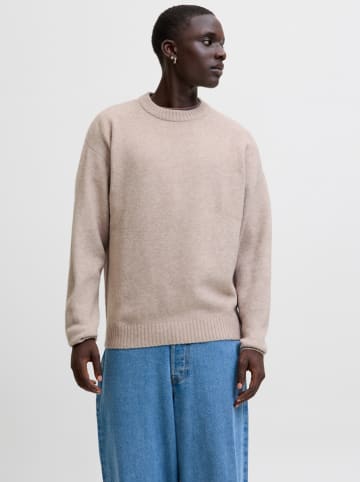 Jack & Jones 2er-Set: Pullover in Beige/ Schwarz