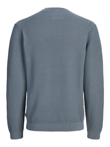 Sweter w kolorze niebiesko-szarym