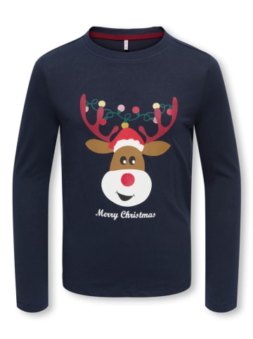 Longsleeve "Jolly" in Dunkelblau