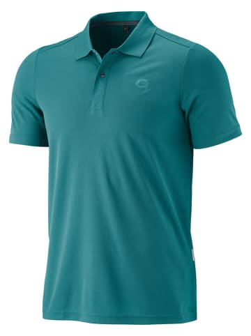 Gonso Fahrrad-Poloshirt in Türkis