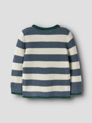 name it Trui "Ereus" blauw/crème