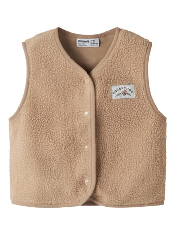 name it Fleece bodywarmer "Owe" beige