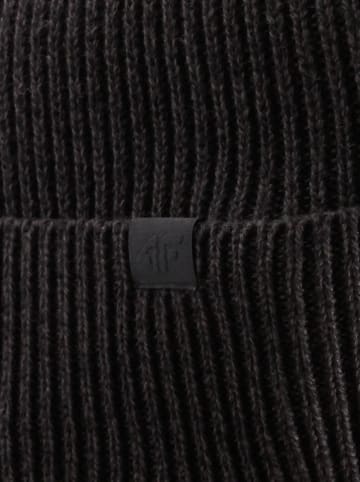 4F Mütze in Schwarz