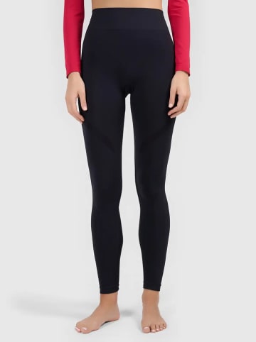 4F Legginsy termiczne w kolorze czarnym