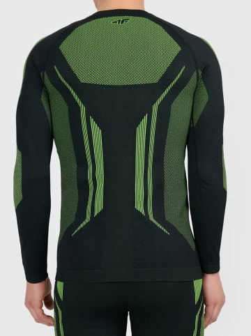 4F Thermolongsleeve in Grün/ Schwarz