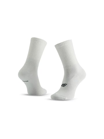 4F 3er-Set: Socken in Weiß