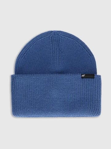 4F Beanie in Blau