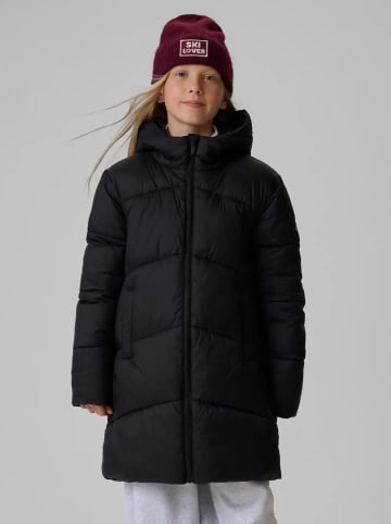 4F Wintermantel in Schwarz