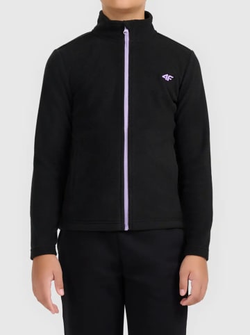 4F Fleecejacke in Schwarz