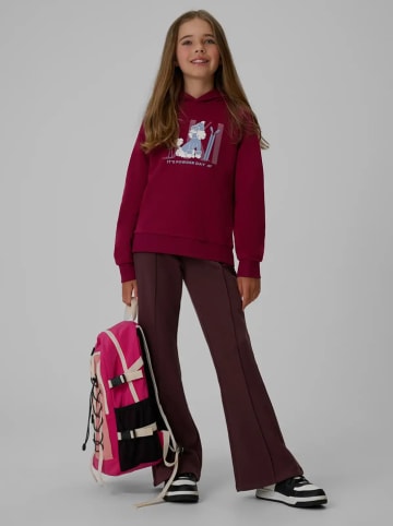 4F Bluza w kolorze bordowym